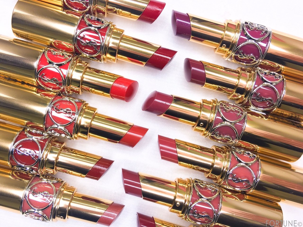 YSL(イヴ・サンローラン)2019春新作「ルージュ ヴォリュプテ シャイン」新12色