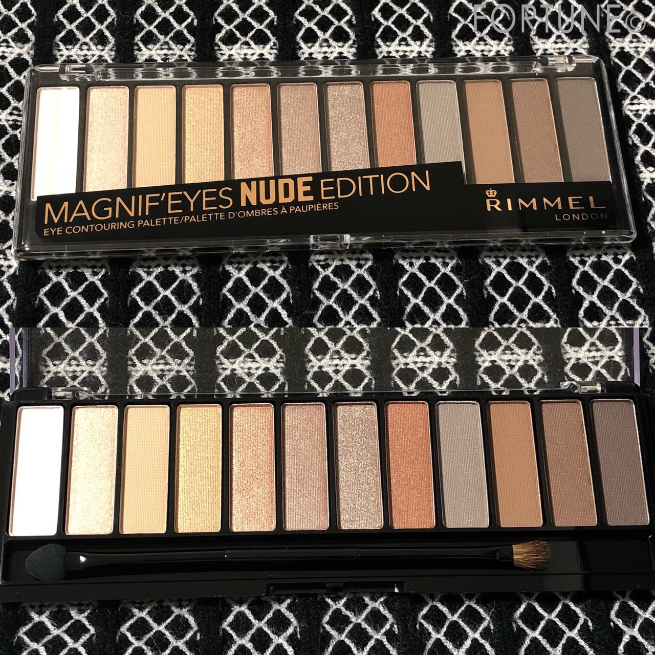 リンメル　マグニファイズ アイコントゥアリング パレット N　001 NUDE EDITION