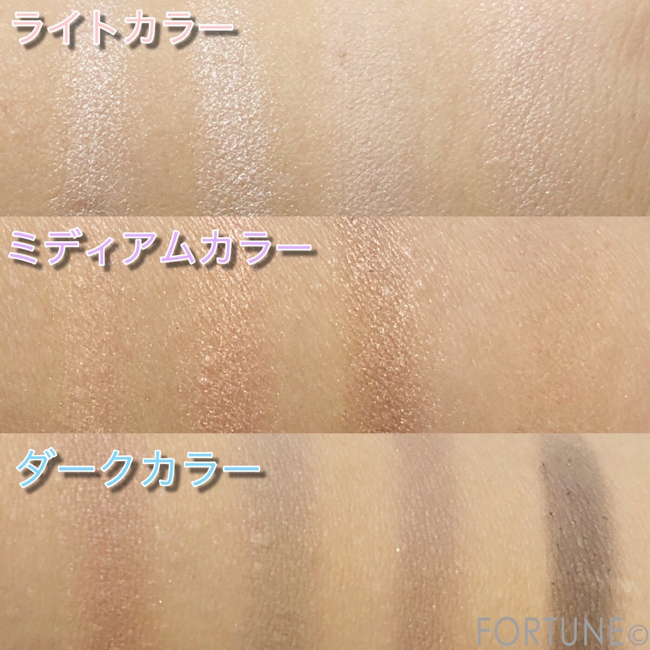 リンメル　マグニファイズ アイコントゥアリング パレット N　002 BLUSH EDITION　使用感