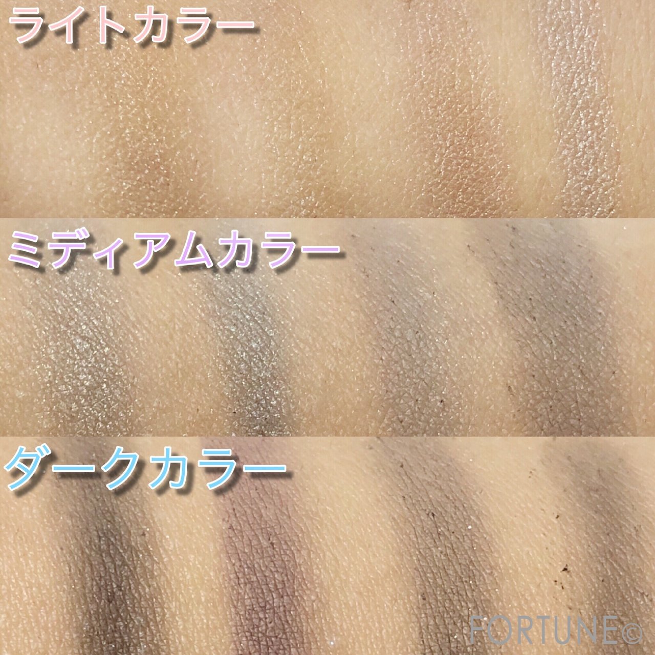 リンメル　マグニファイズ アイコントゥアリング パレット N 003 SMOKE EDITION　使用感