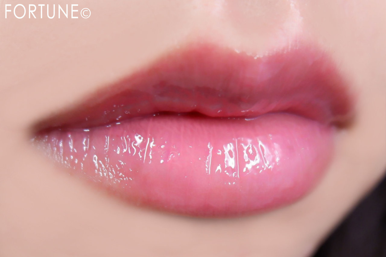 d プログラム「リップモイストエッセンスカラー（医薬部外品）」　PK（スウィートピンク）　使用感