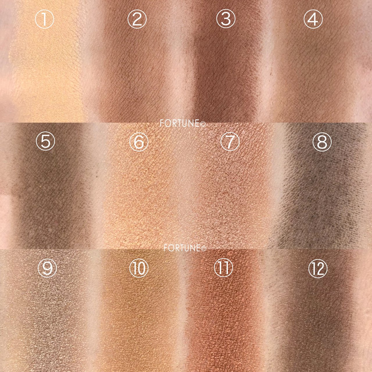 NARS（ナーズ）スキンディープ アイパレット スウォッチ