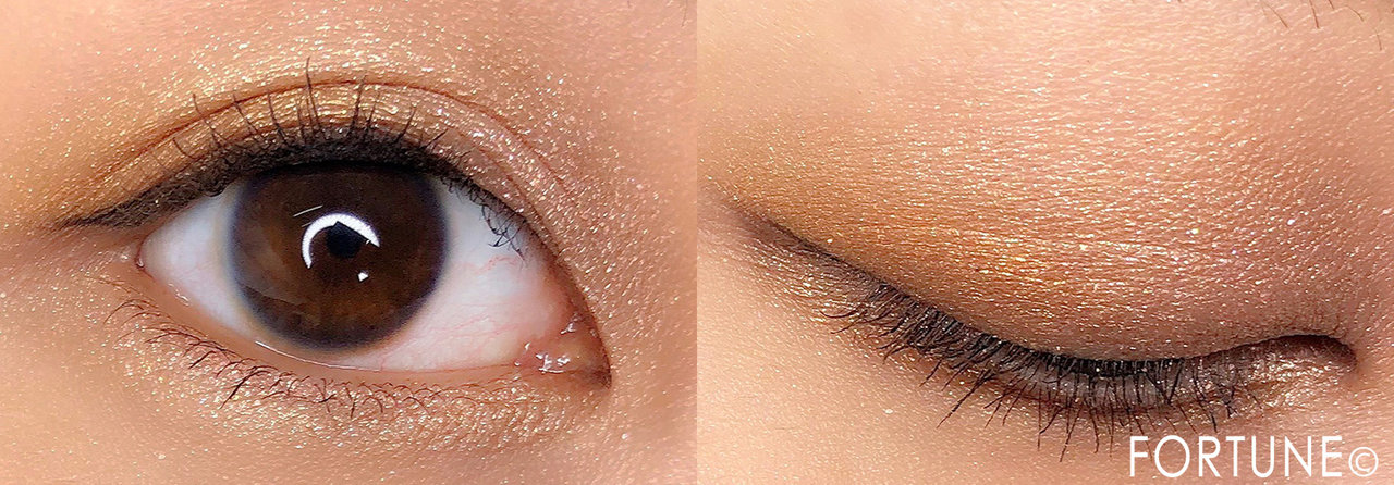 M•A•C「ガールズアイシャドウパレット」スマーティーパンツ　メイクパターン2