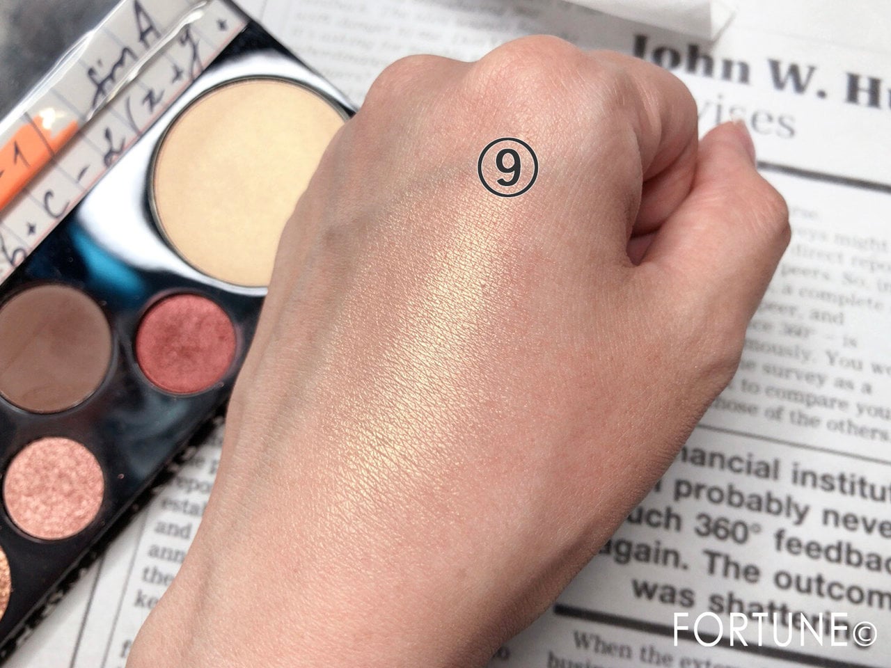 M•A•C「ガールズアイシャドウパレット」スマーティーパンツ　ハイライター