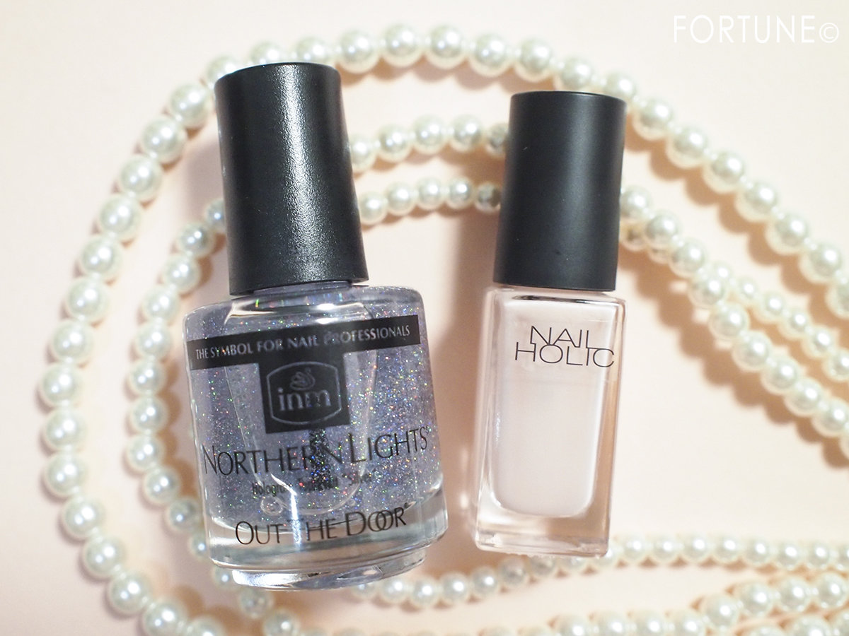 ネイルホリックPK808＆ノーザンライト シルバー