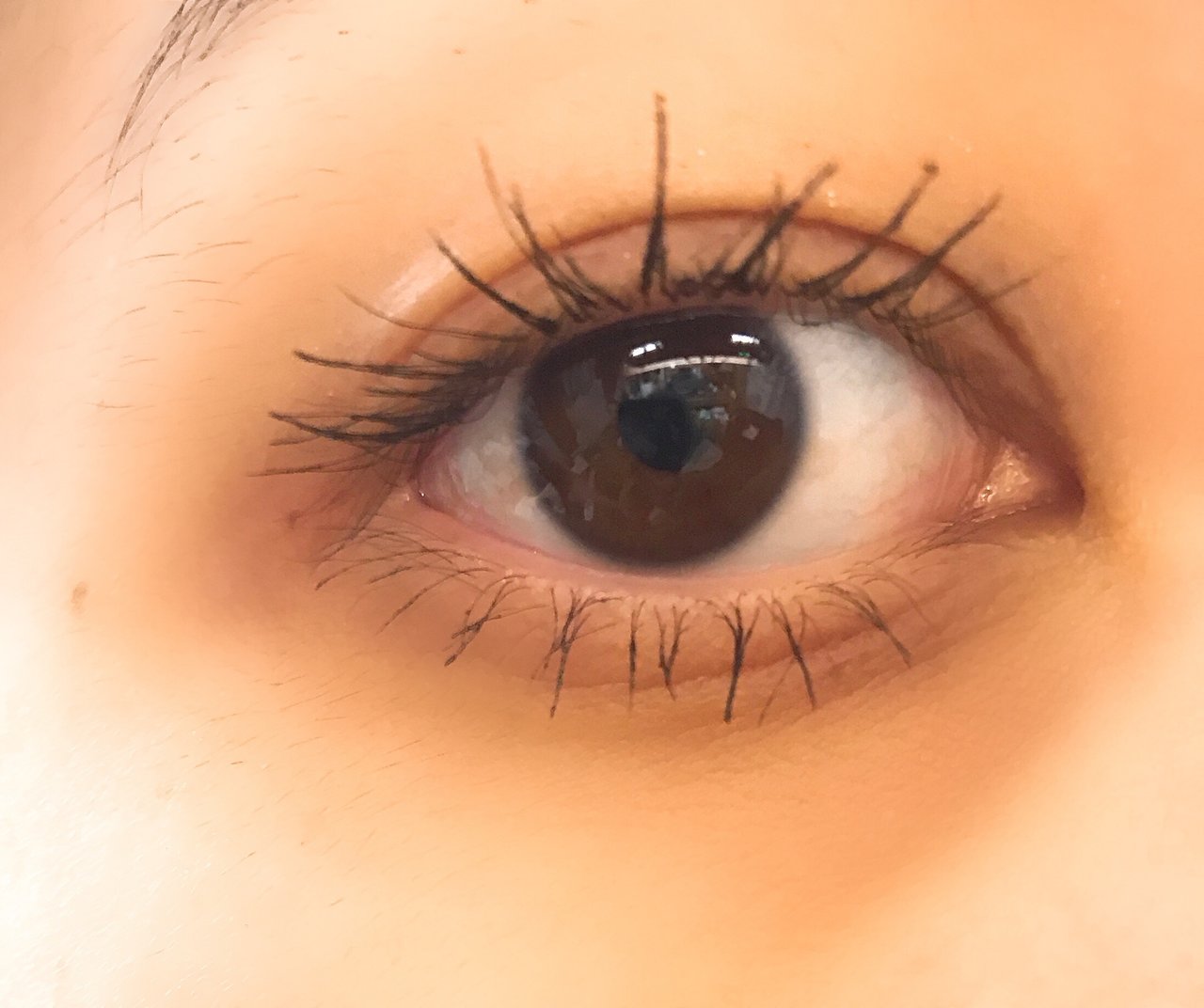 自撮り【canmake】ラッシュフレームマスカラ