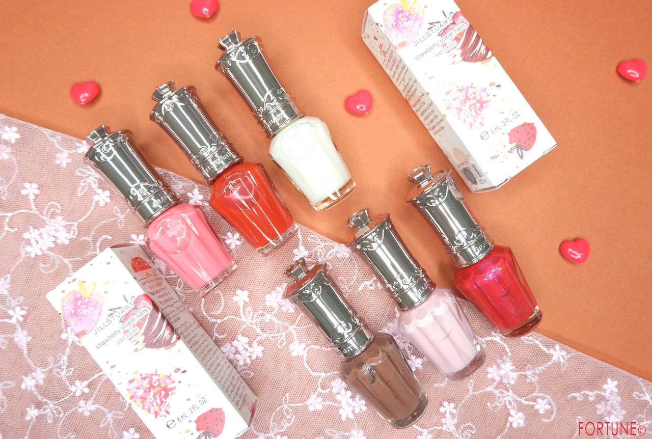 ジルスチュアート ストロベリースイーツ ネイルズ　バレンタインコレクション