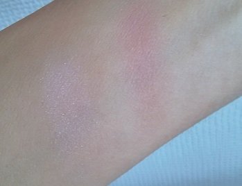 キャンメイク　アンティークローズ　シアーピーチ　スウォッチ