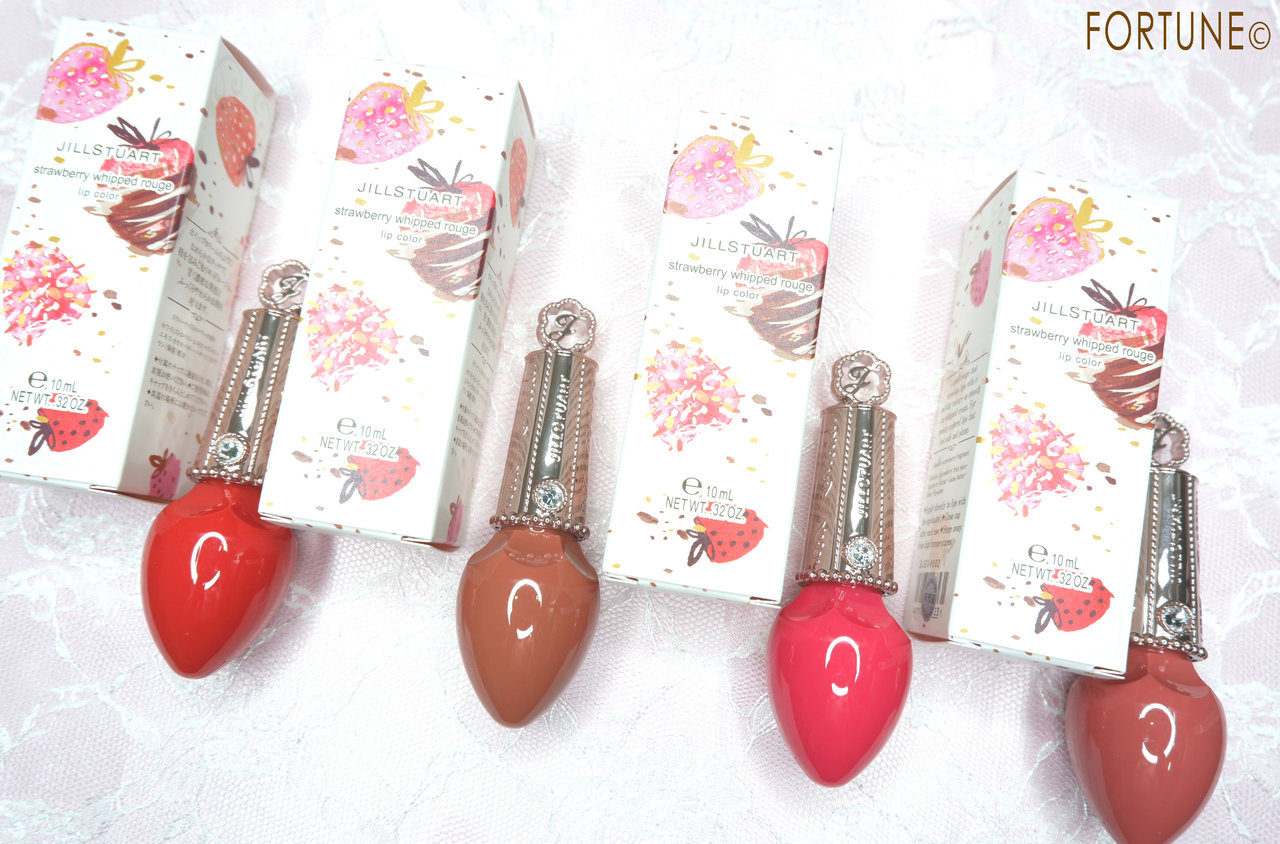 バレンタインコレクション　ジルスチュアート ストロベリーホイップ ルージュ
