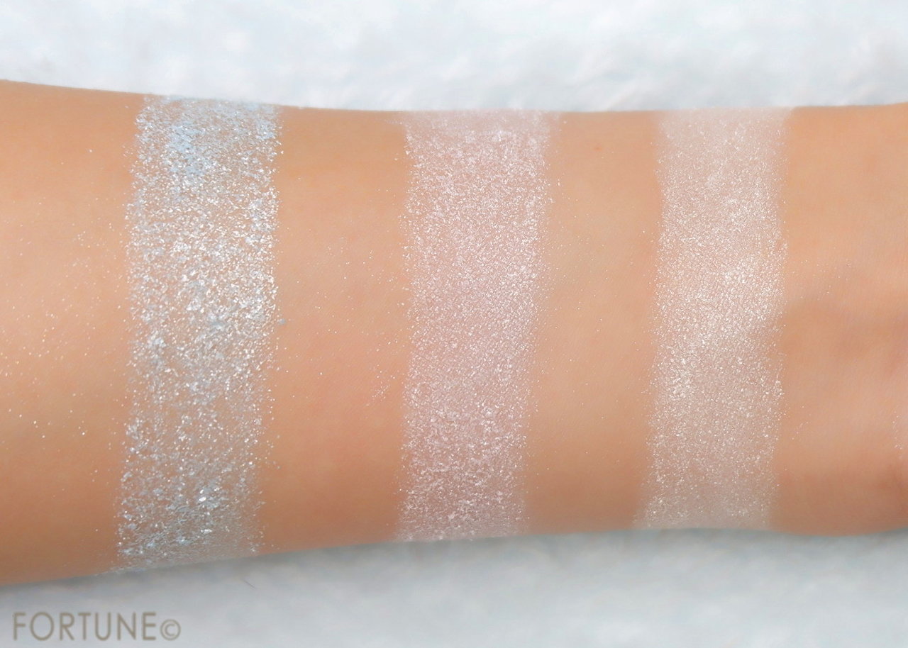 100均コスメ　AT ジュエリーアイシャドウ　スウォッチ