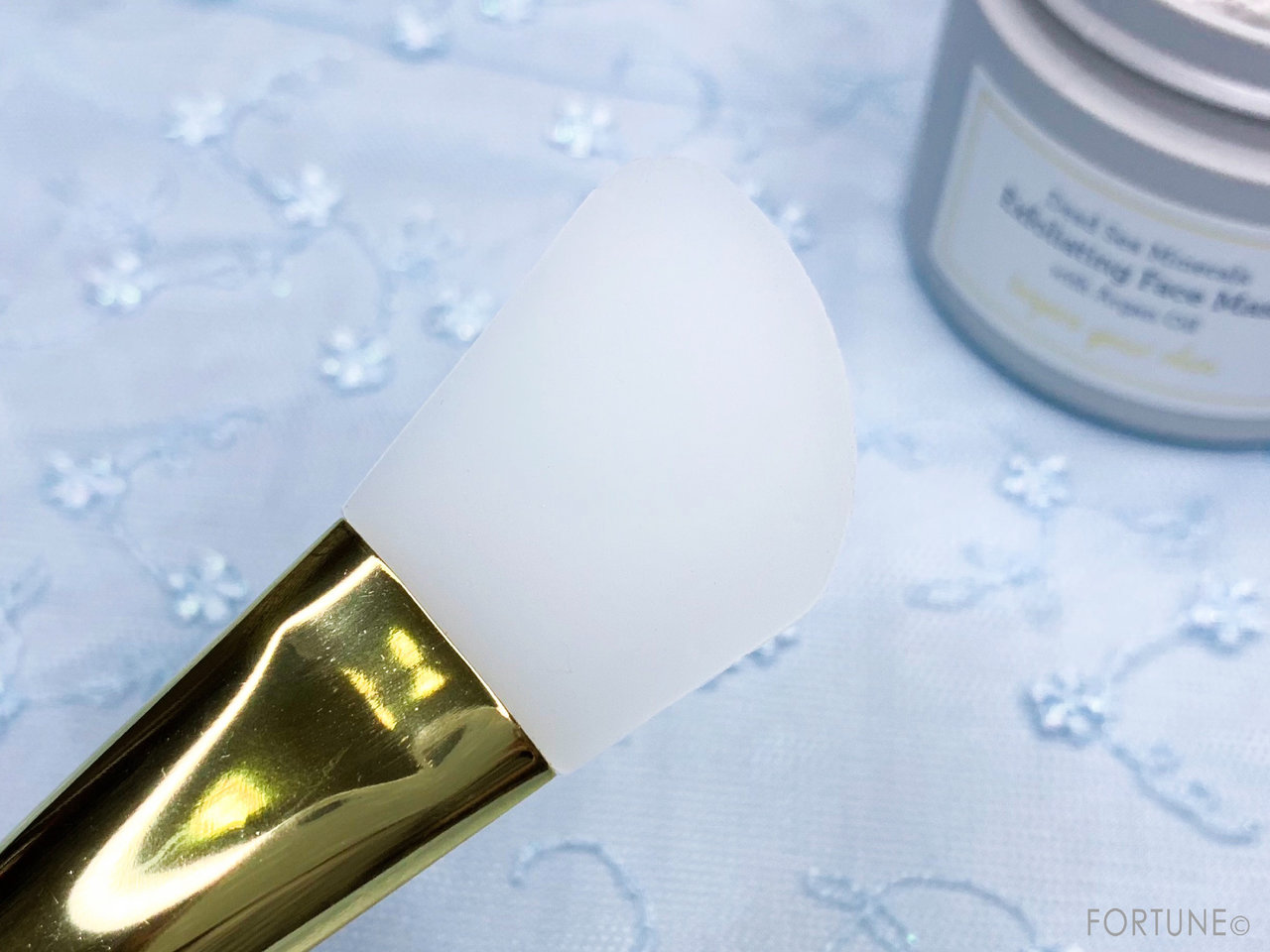 ラリン デッドシーミネラルズ エクスフォリエーティングフェイスマスク シリコンヘラ