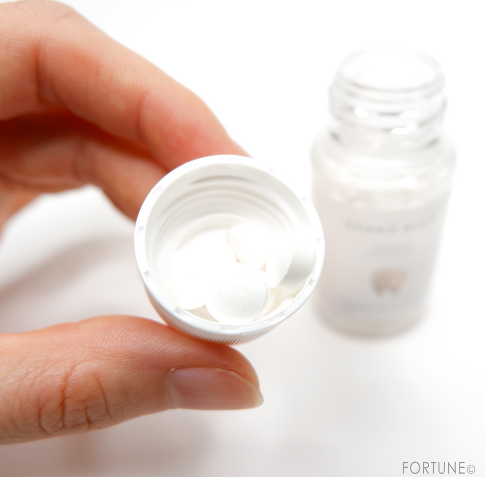 ミュゼプラチナム　ミュゼホワイトニング　タブレット型ハミガキ&マウスウォッシュ　速攻美口（そっこうびこう）