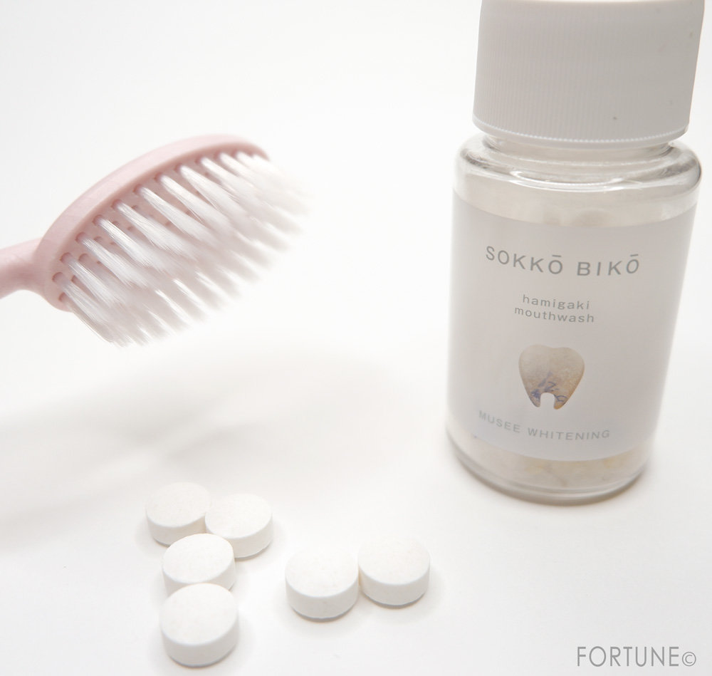 ミュゼプラチナム　ミュゼホワイトニング　タブレット型ハミガキ&マウスウォッシュ　速攻美口（そっこうびこう）