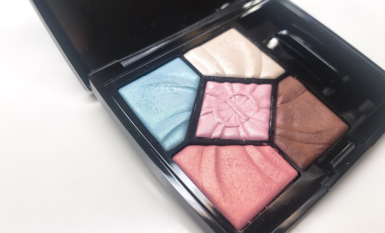 自撮り Dior サンククルール