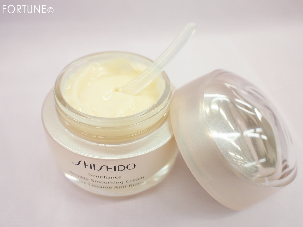 資生堂 ベネフィアンス「リンクル スムージングクリーム」