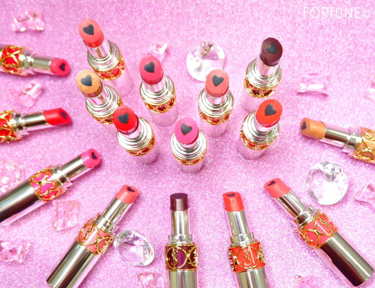 YSL 2019春新作コスメ「ヴォリュプテプランプインカラー」