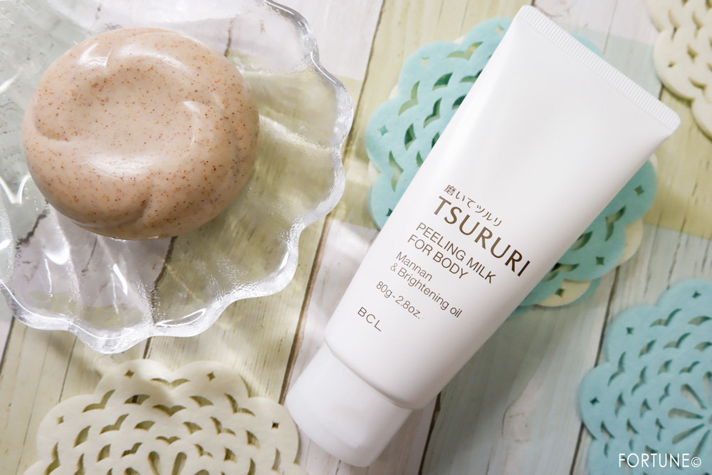 BCL　ツルリ ひじひざ磨き ピーリングミルク〈ミルク状パック〉・ツルリ 足裏磨き スクラブソープ〈ボディ用石けん〉