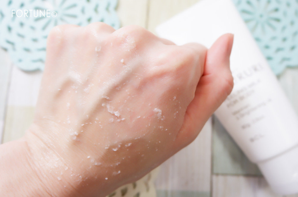 BCL　ツルリ ひじひざ磨き ピーリングミルク〈ミルク状パック〉使用感