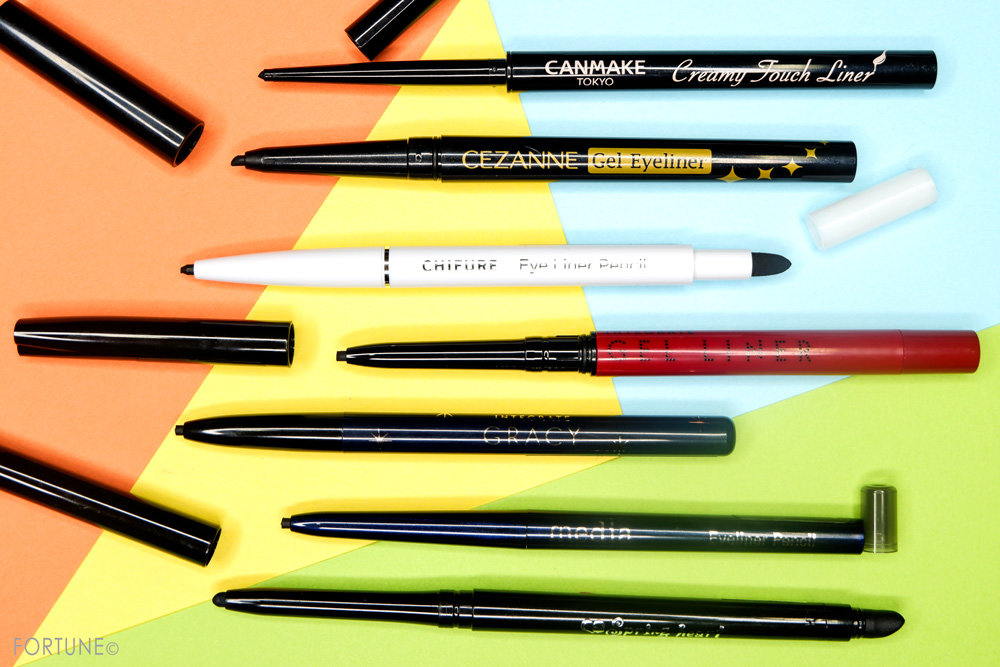 人気プチプラブランドのアイライナーを徹底比較！