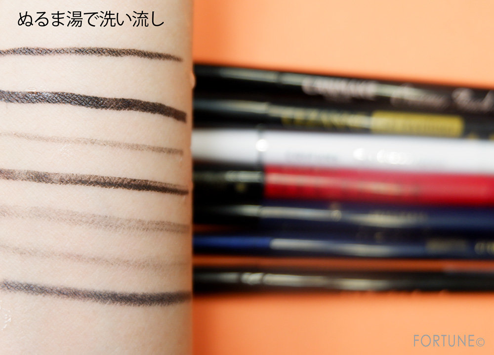 人気プチプラブランドのアイライナーを徹底比較！色持ちを検証してみた