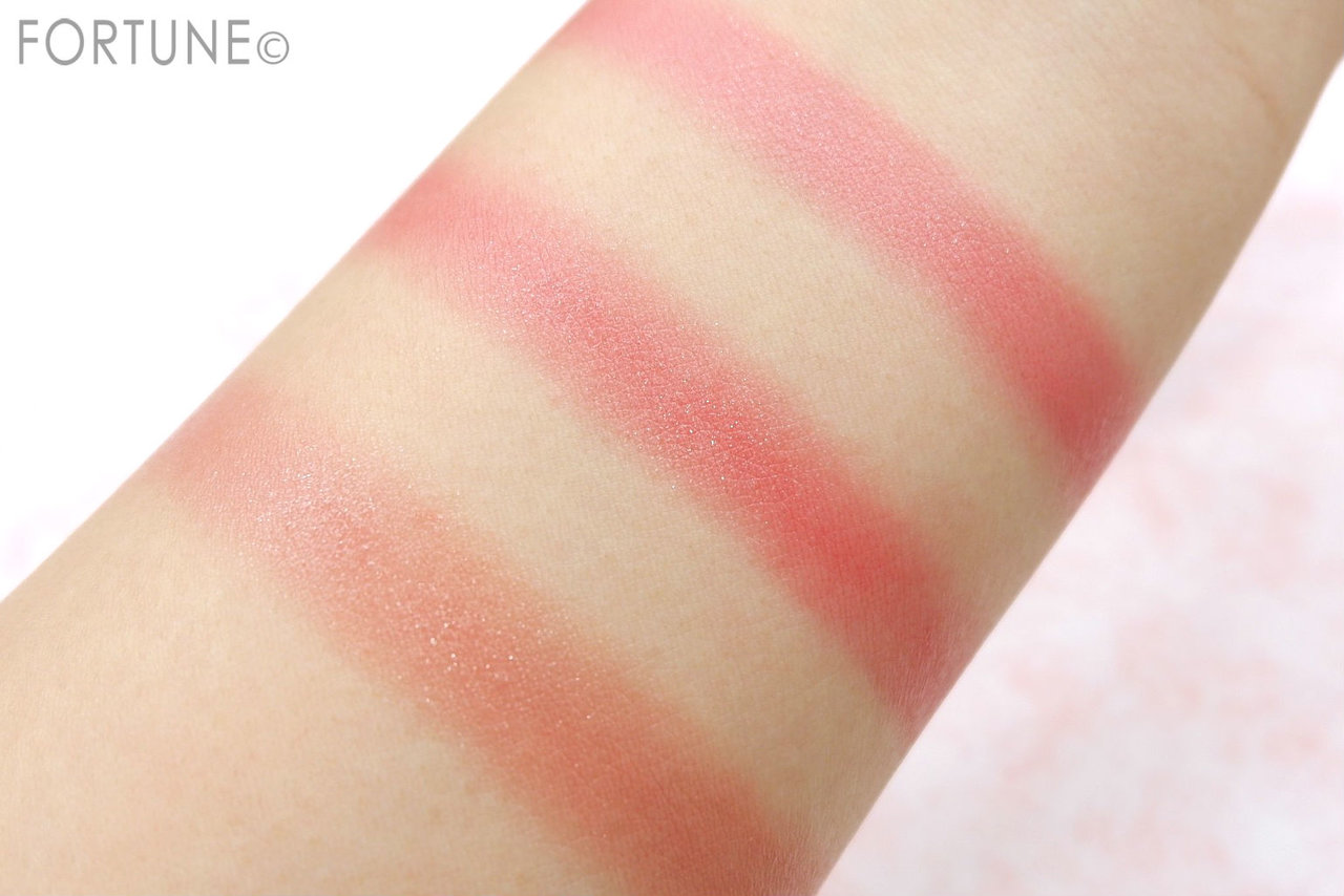 無印良品「リップ＆チーク」　スウォッチ