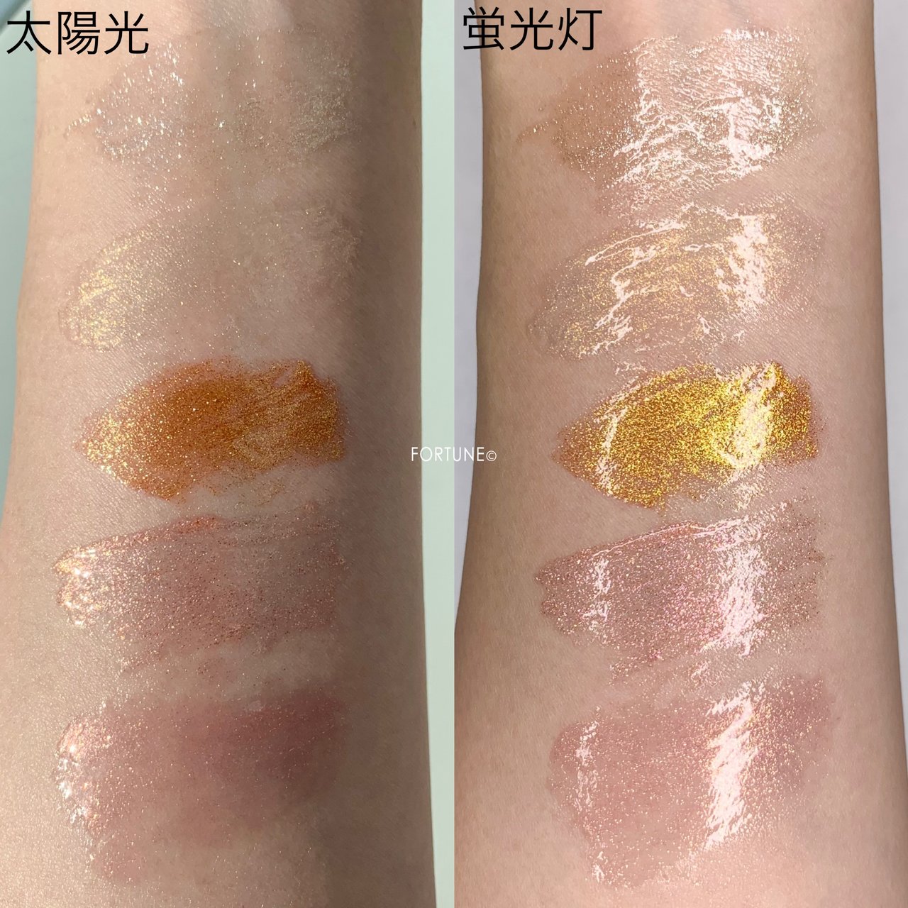 NARS 2019春新作 マルチユースグロス スウォッチ