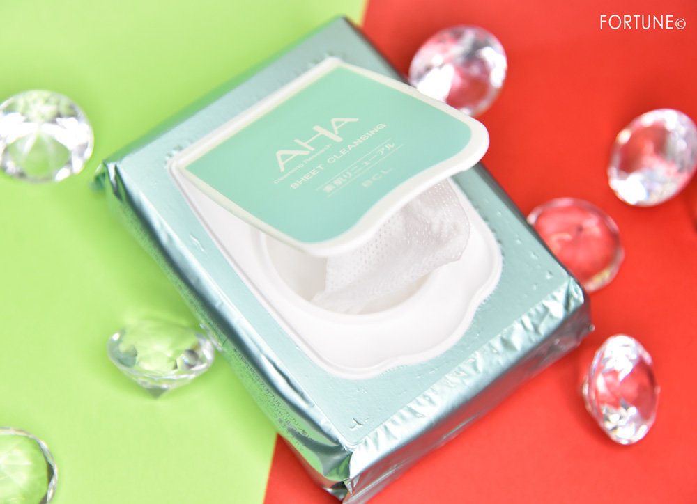 BCL・AHA　クレンジングリサーチ シートクレンジング＜ふき取り用クレンジング・化粧水＞