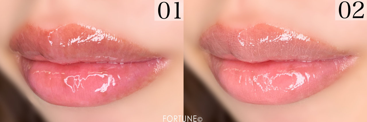 kiss（キス）ブルーミングオイルグロスXB 使用感