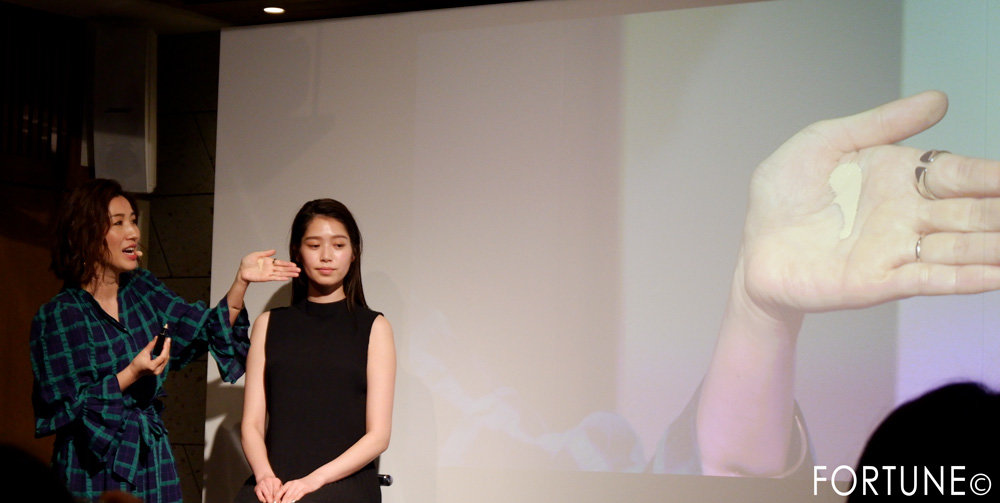 長井かおりさんメイクデモンストレーション
