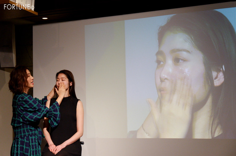 長井かおりさんメイクデモンストレーション