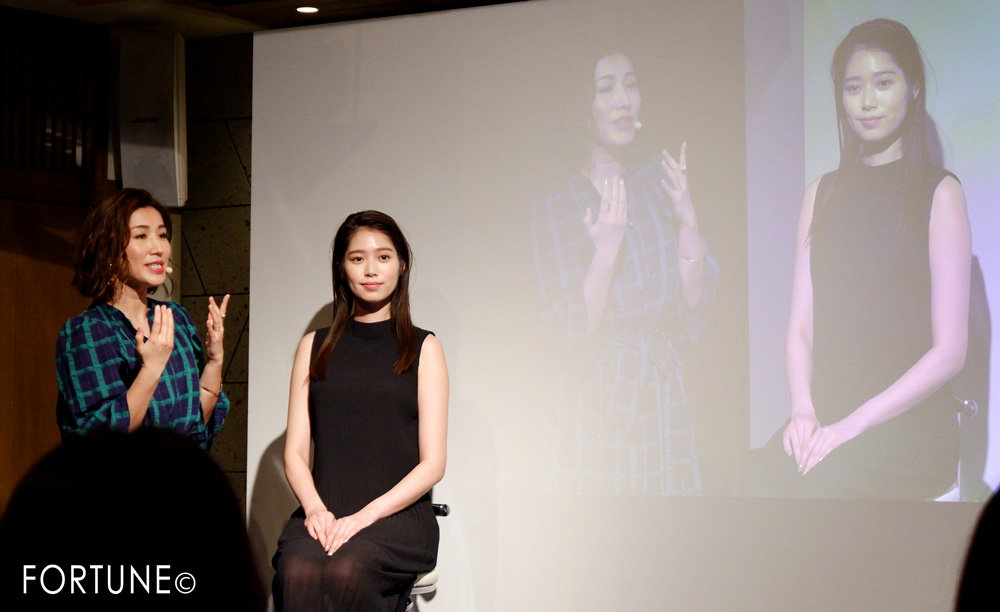 長井かおりさんメイクデモンストレーション