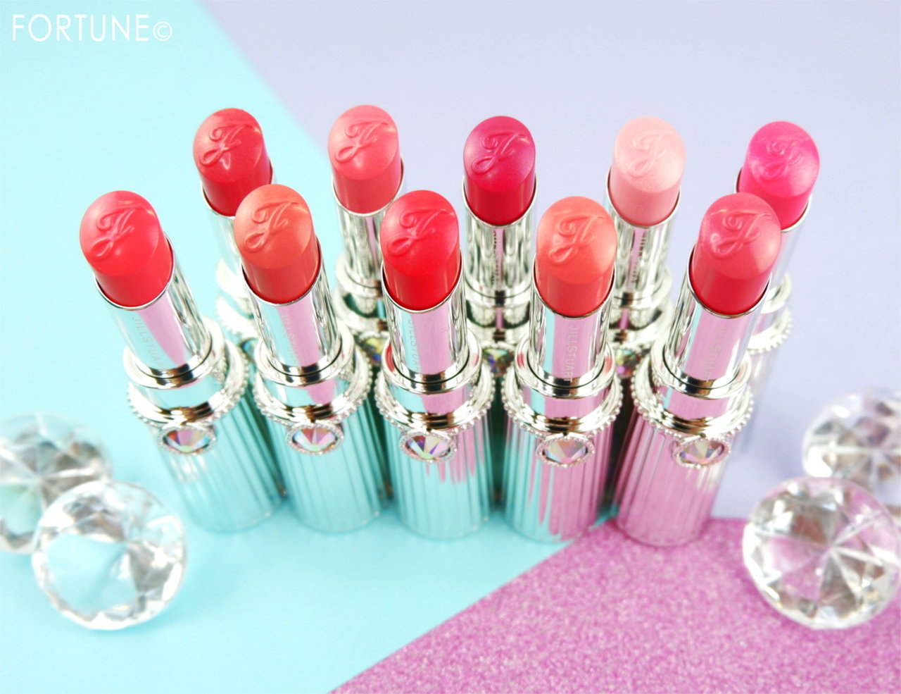 ジルスチュアート2019夏新作コスメ「リップブロッサム シャイニーサテン」全色レビュー