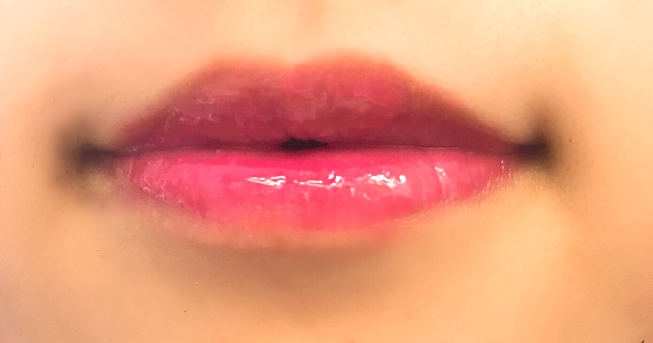 自撮り Dior マキシマイザー ラズベリー