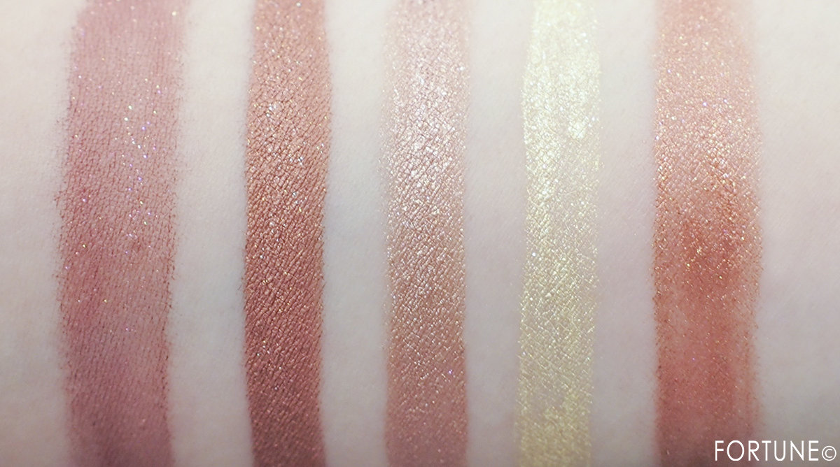 フジコ シェイクシャドウ スウォッチ