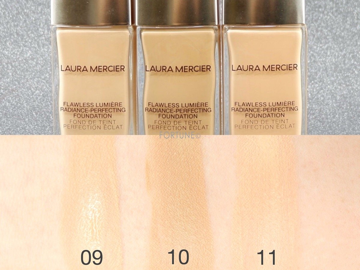 ローラ メルシエ フローレス ルミエール ラディアンス パーフェクティング ファンデーション　スウォッチ