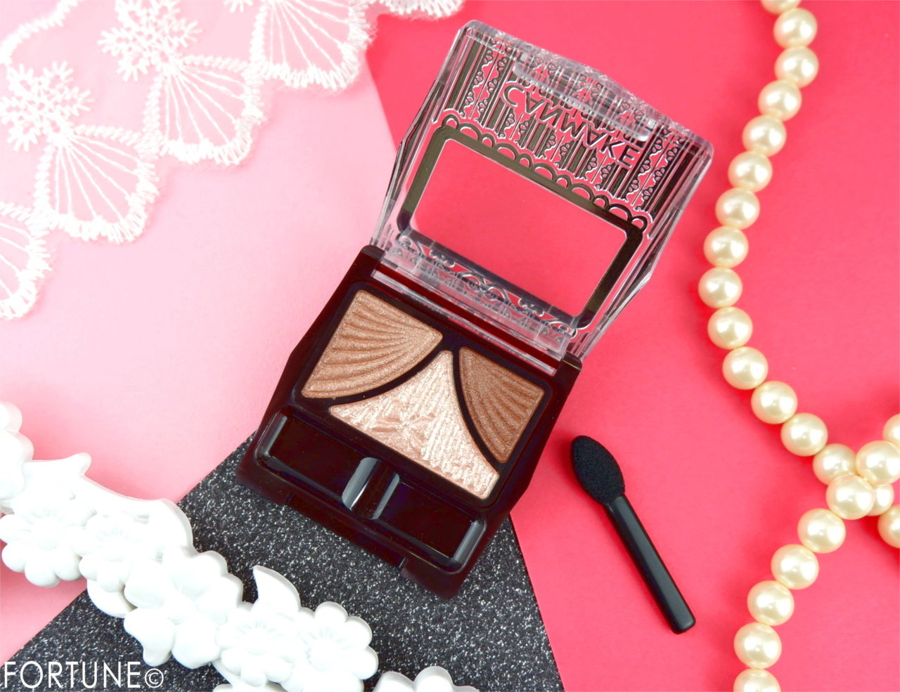 キャンメイク2019新作「ジューシーピュアアイズ」ストロベリーココア