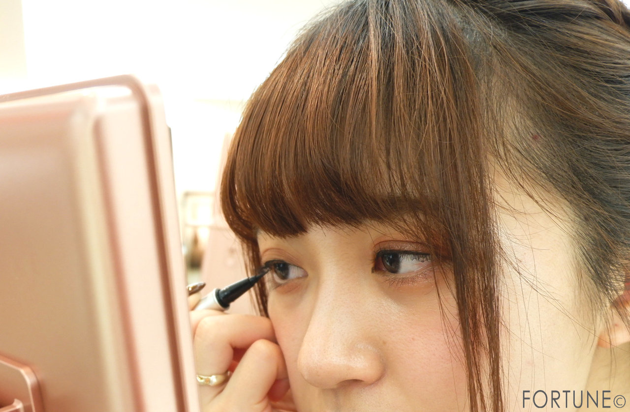 「キワミフデ リキッドアイライナー」　使用感