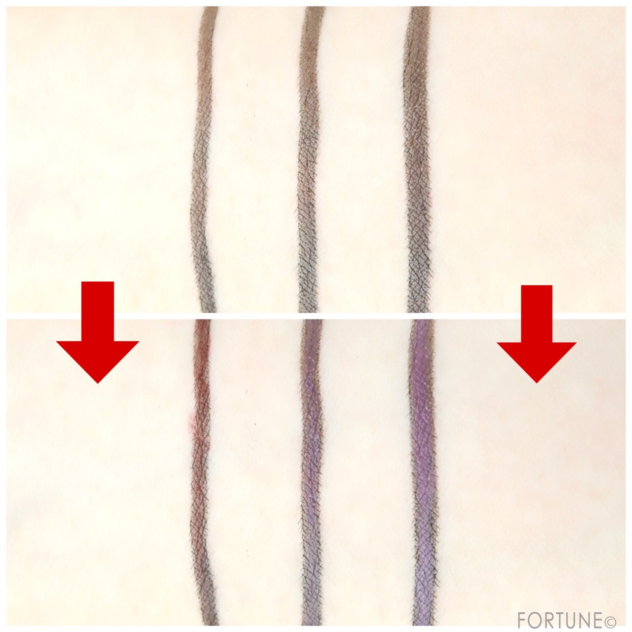 キャンメイク ロマンティックニュアンスアイライナー　2019春新作　スウォッチ