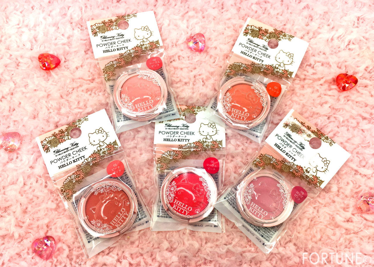 100均コスメ　ダイソー　BKTチーク　全5色