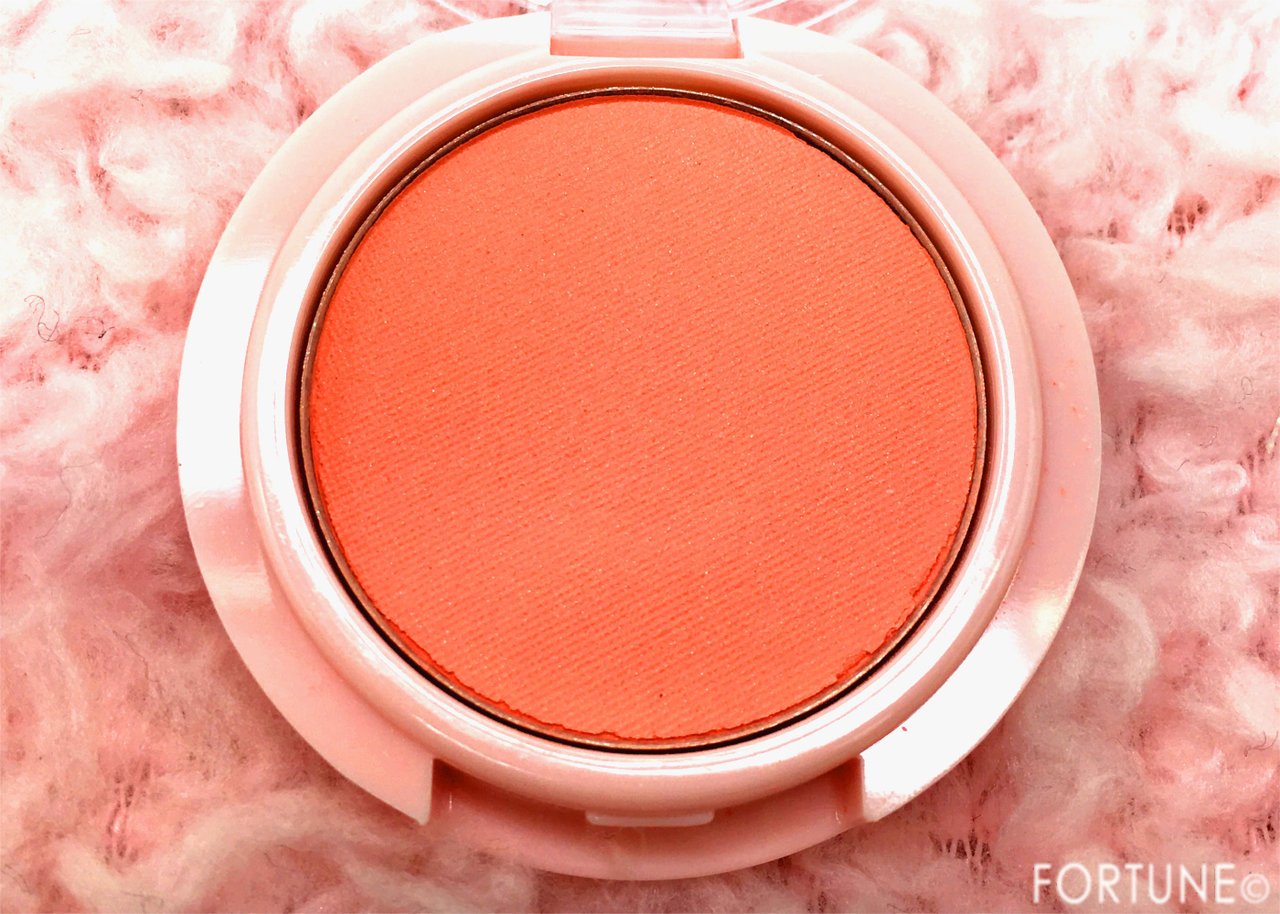 100均コスメ　ダイソー　BKTチーク　 03オレンジ