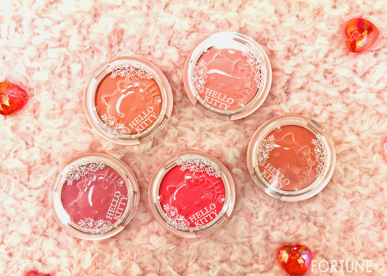 100均コスメ　ダイソー　BKTチーク　全5色