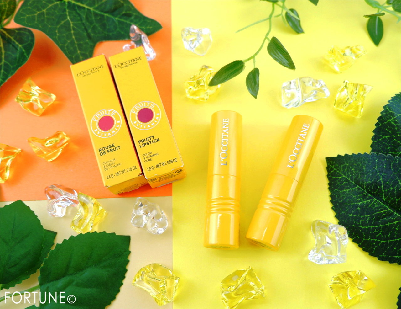 ロクシタン2019春新作リップ「デリシャス＆フルーティー リップスティック」
