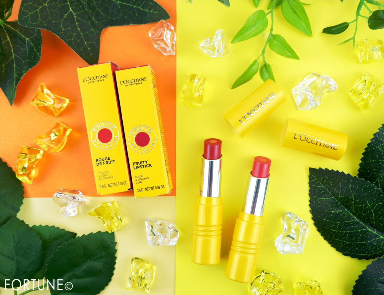 ロクシタン2019春新作リップ「デリシャス＆フルーティー リップスティック」