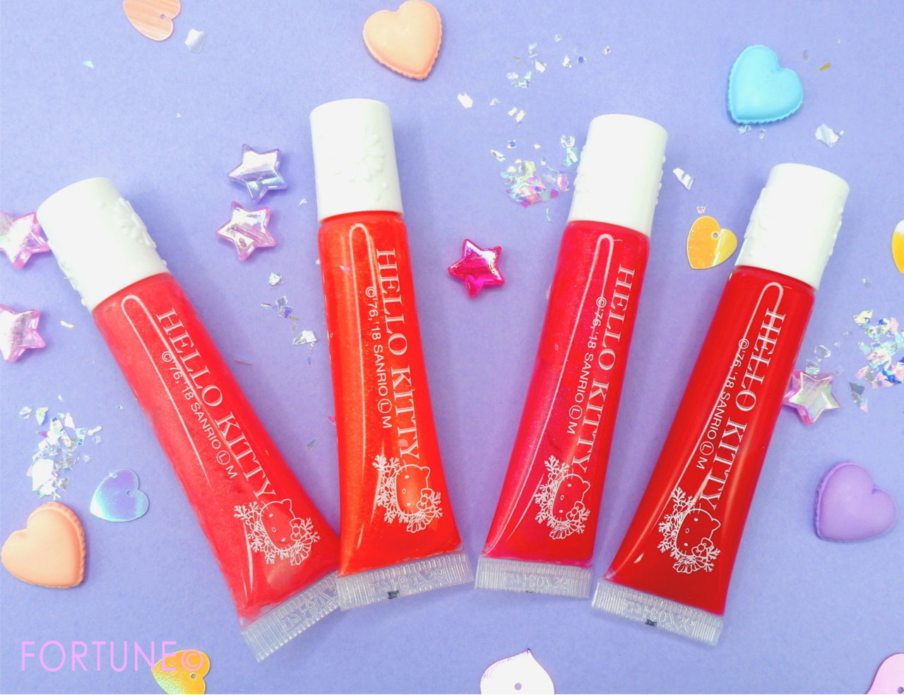 ダイソー×キティコラボ「リップグロスT」