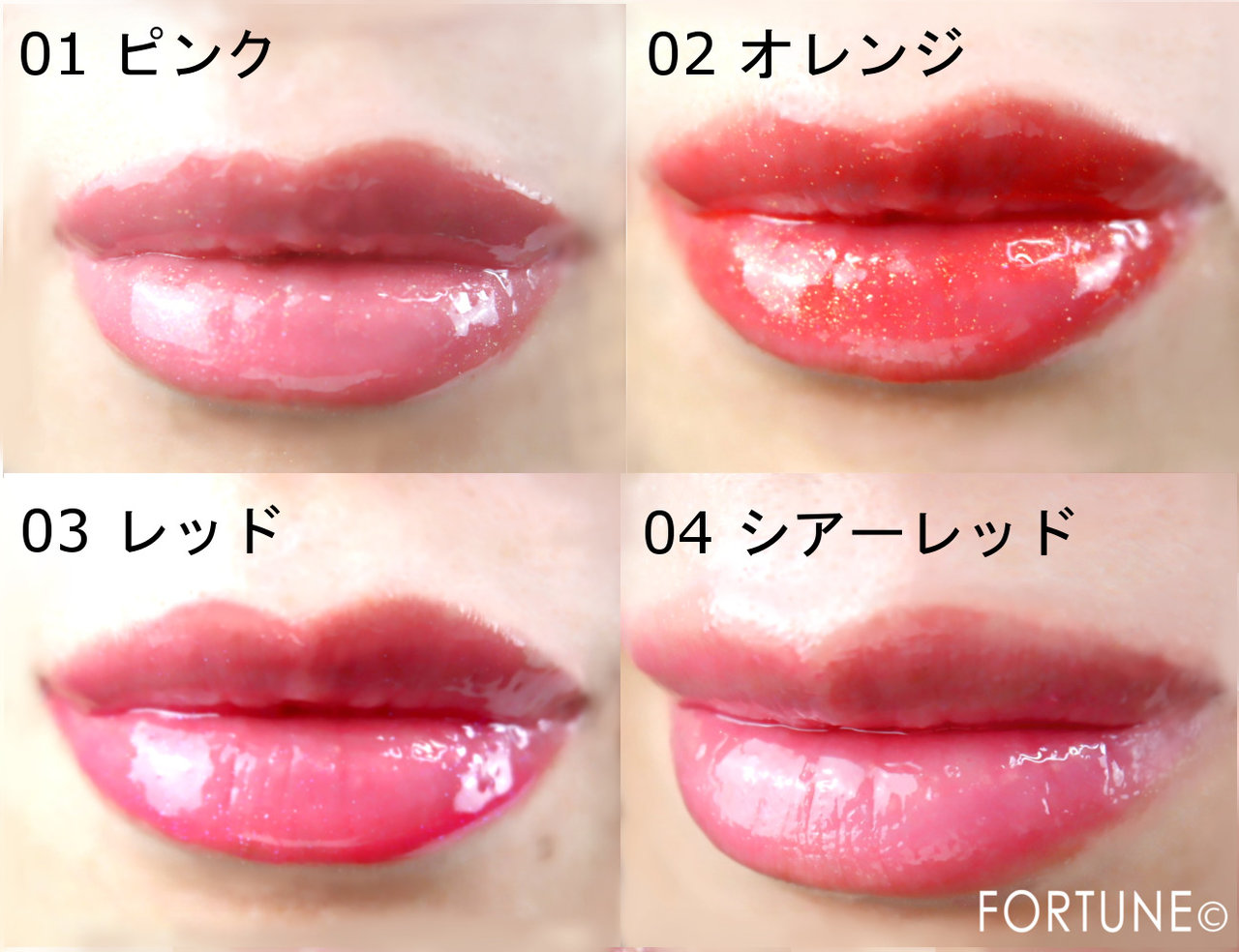 ダイソー×キティコラボ「リップグロスT」スウォッチ