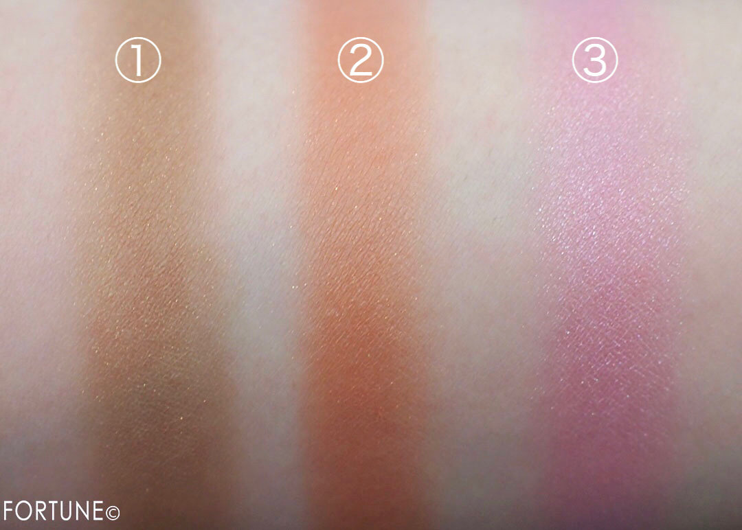 オレンジピンク スウォッチ