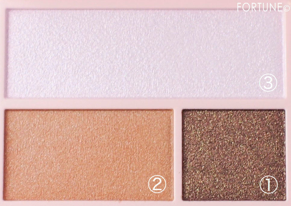 WHOMEE「アイシャドウパレット」ブラウンピンク