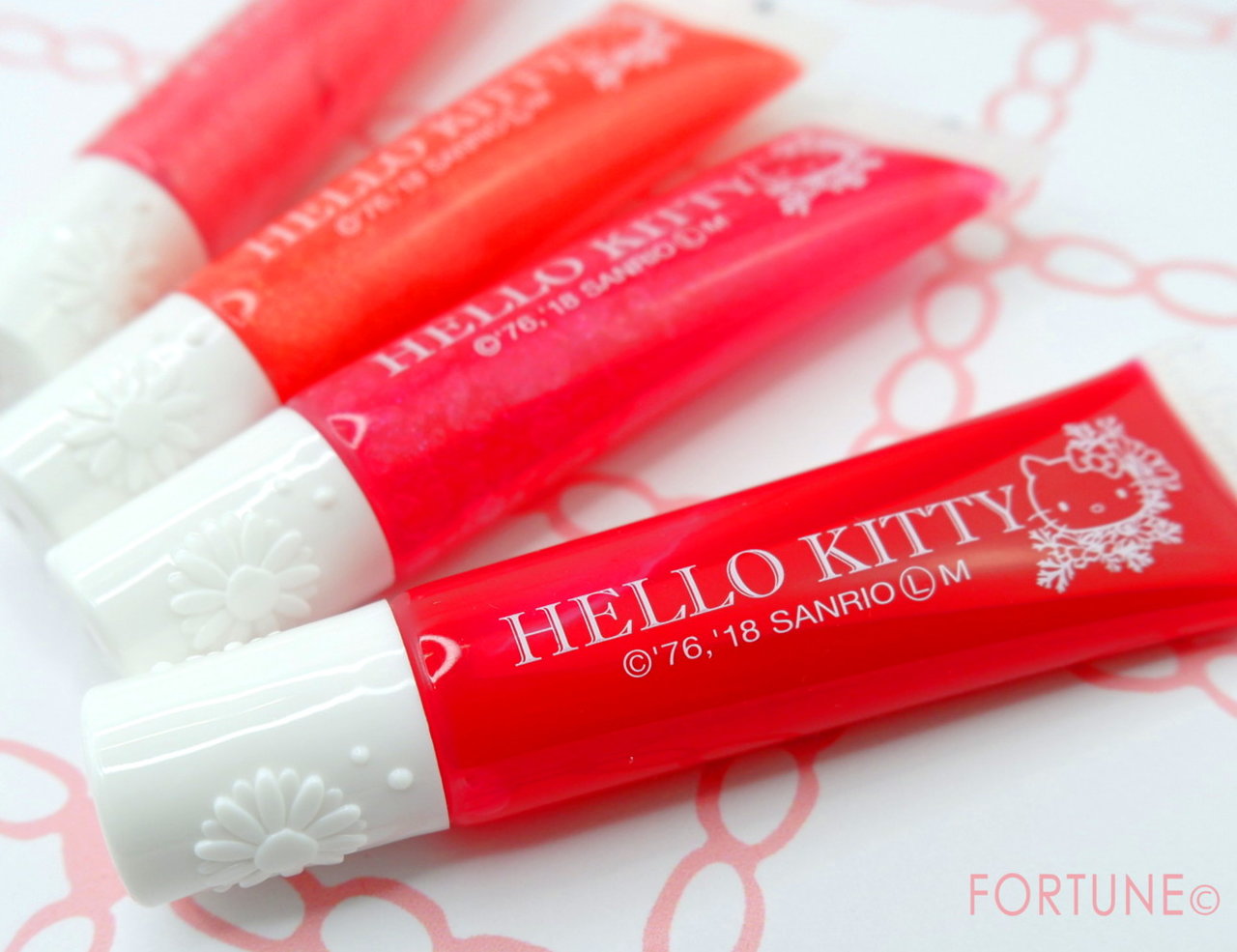 ダイソー×キティコラボ「リップグロスT」