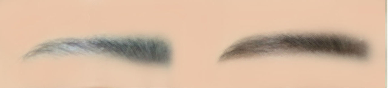 セリア アイブロウ ダークブラウン メイク