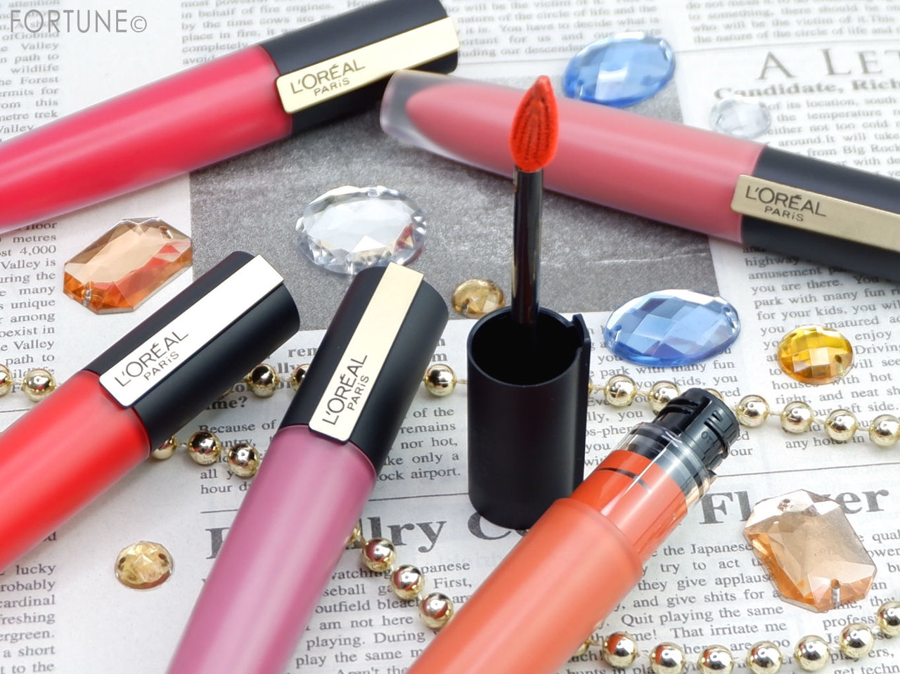 ロレアル パリ　透け感マットリップ「ルージュシグネチャー」全9色